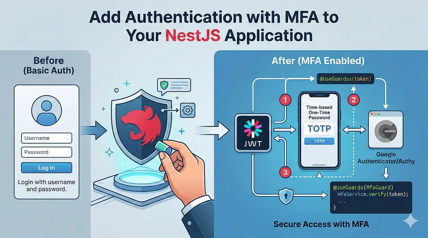 Add Authentication with MFA to Your NestJS Application